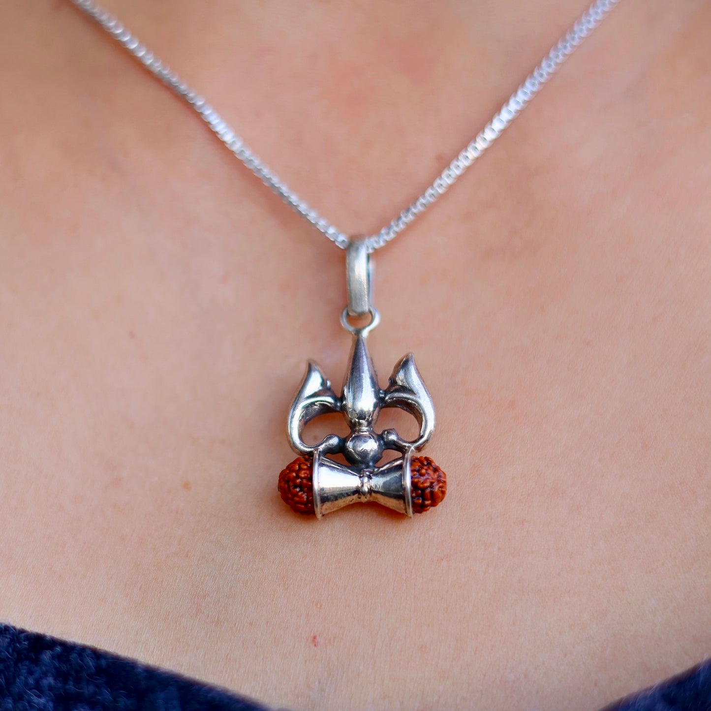 Trishul Damru Unisex Pendant