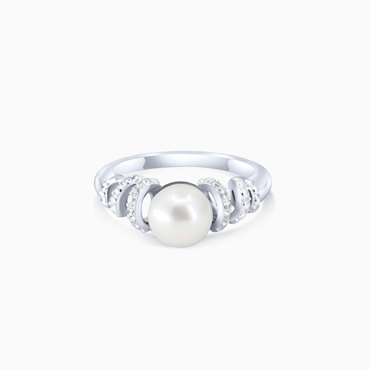 Freshwater Pearl Swirl Ring