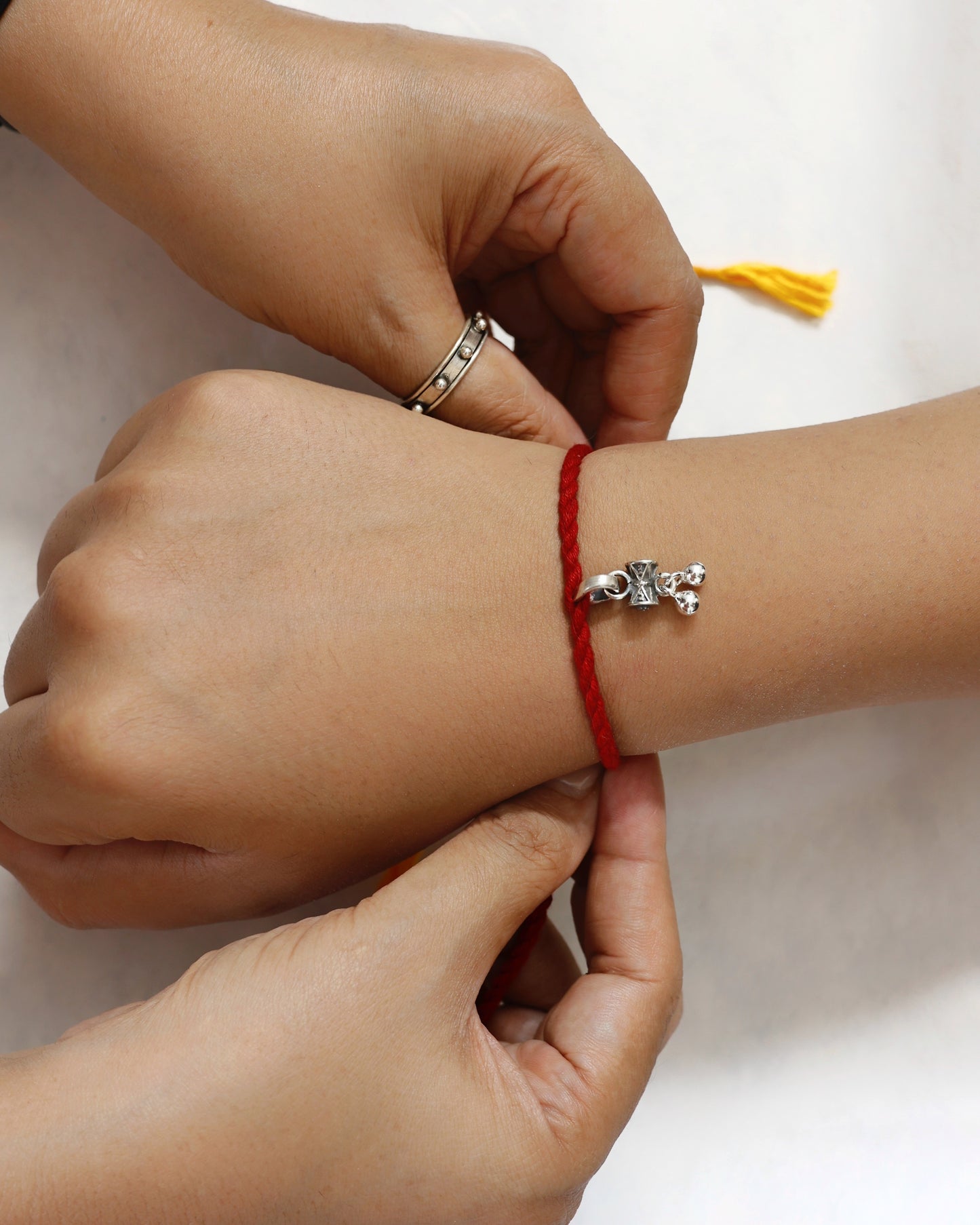 Little Damru Pendant Rakhi