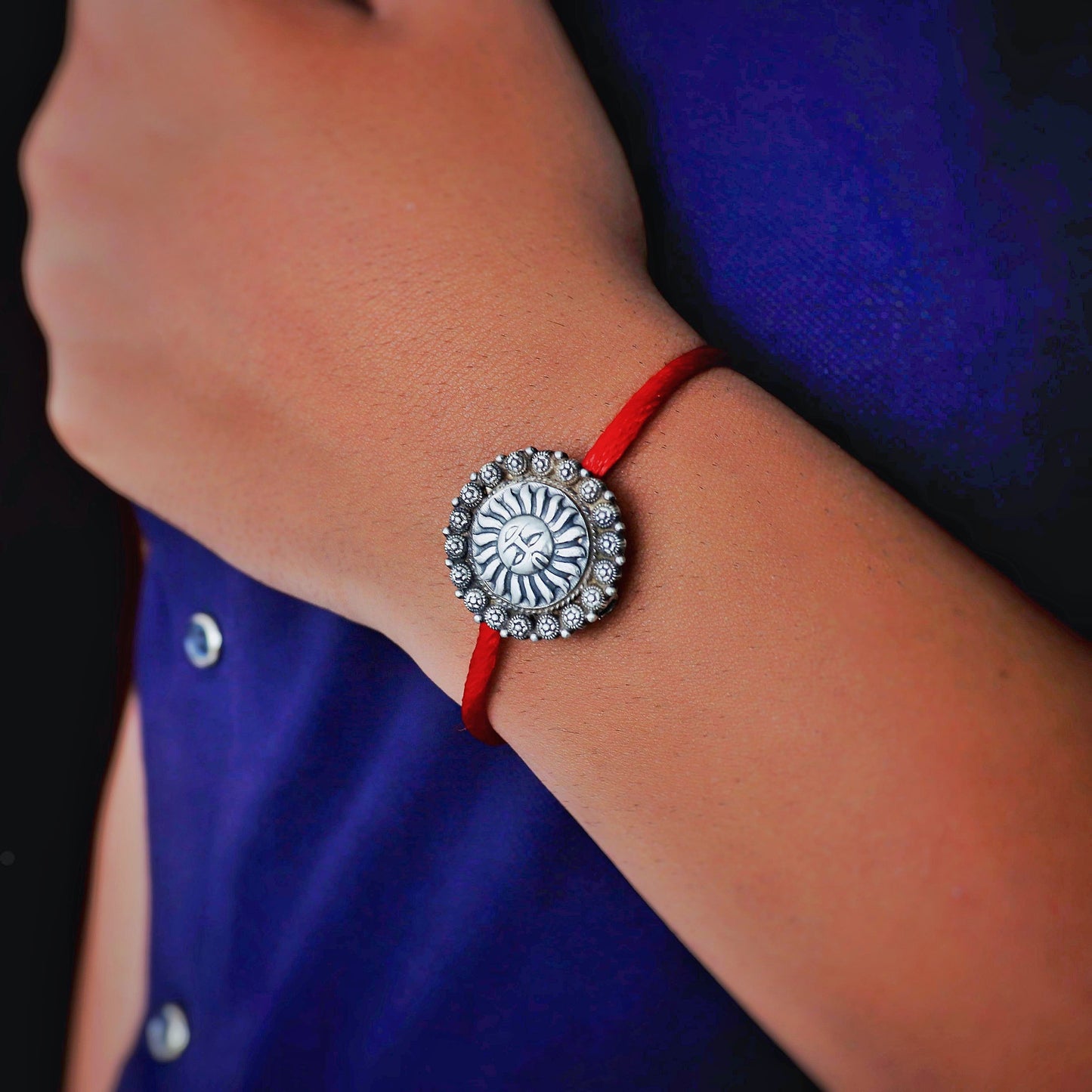 Suraj Rakhi cum Brooch