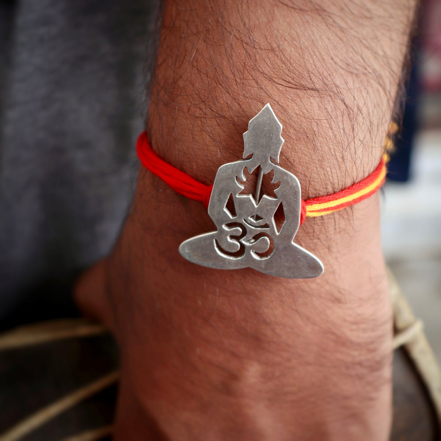 Jeevan Chakra Rakhi cum Brooch