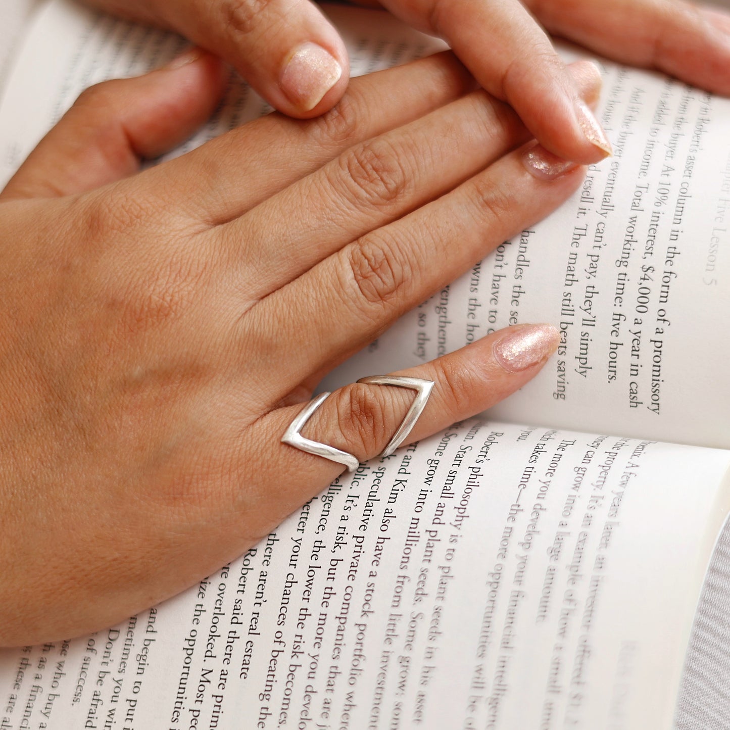 Harmony Knuckle Pinki finger Ring