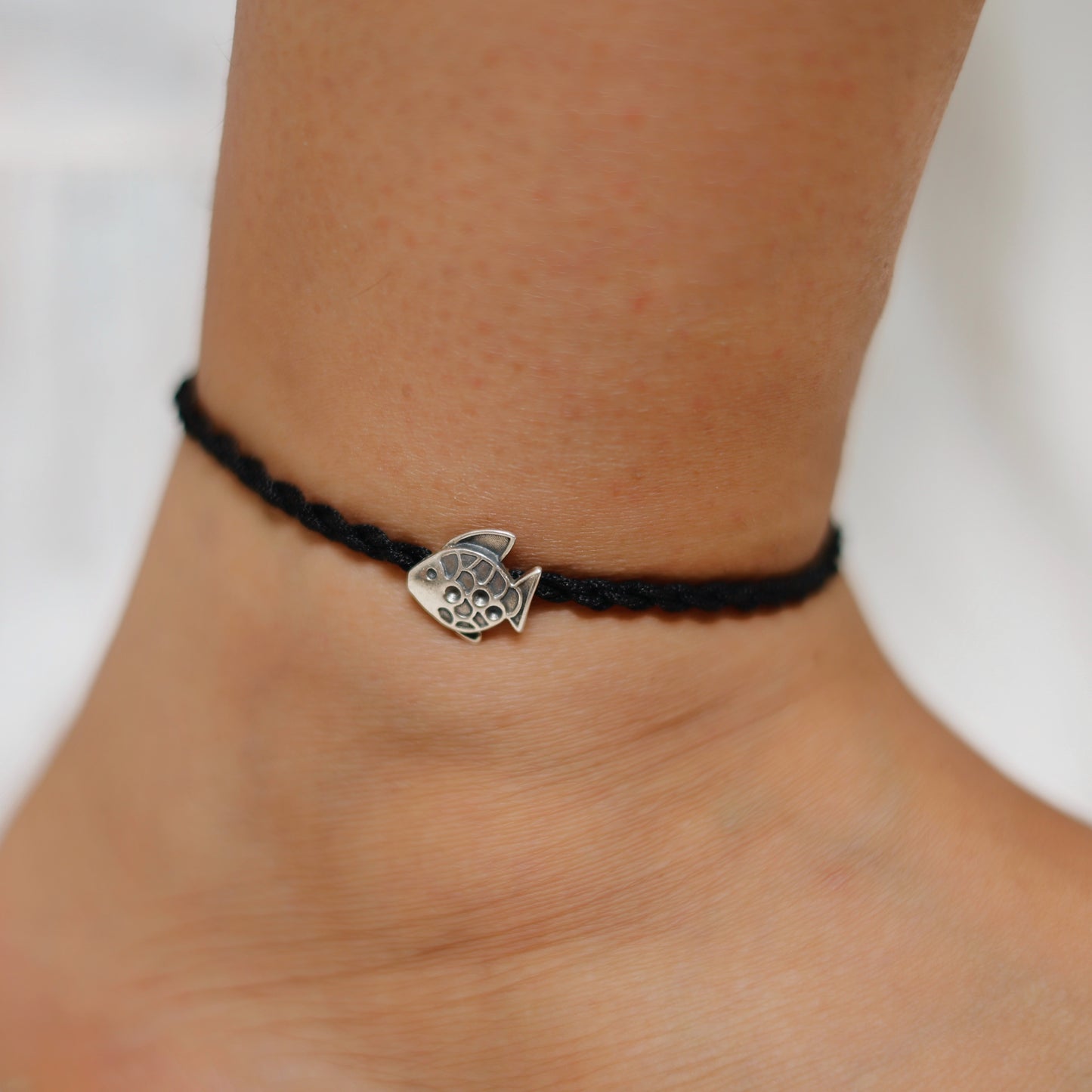 Aqua Fish Nazarbattu Anklet