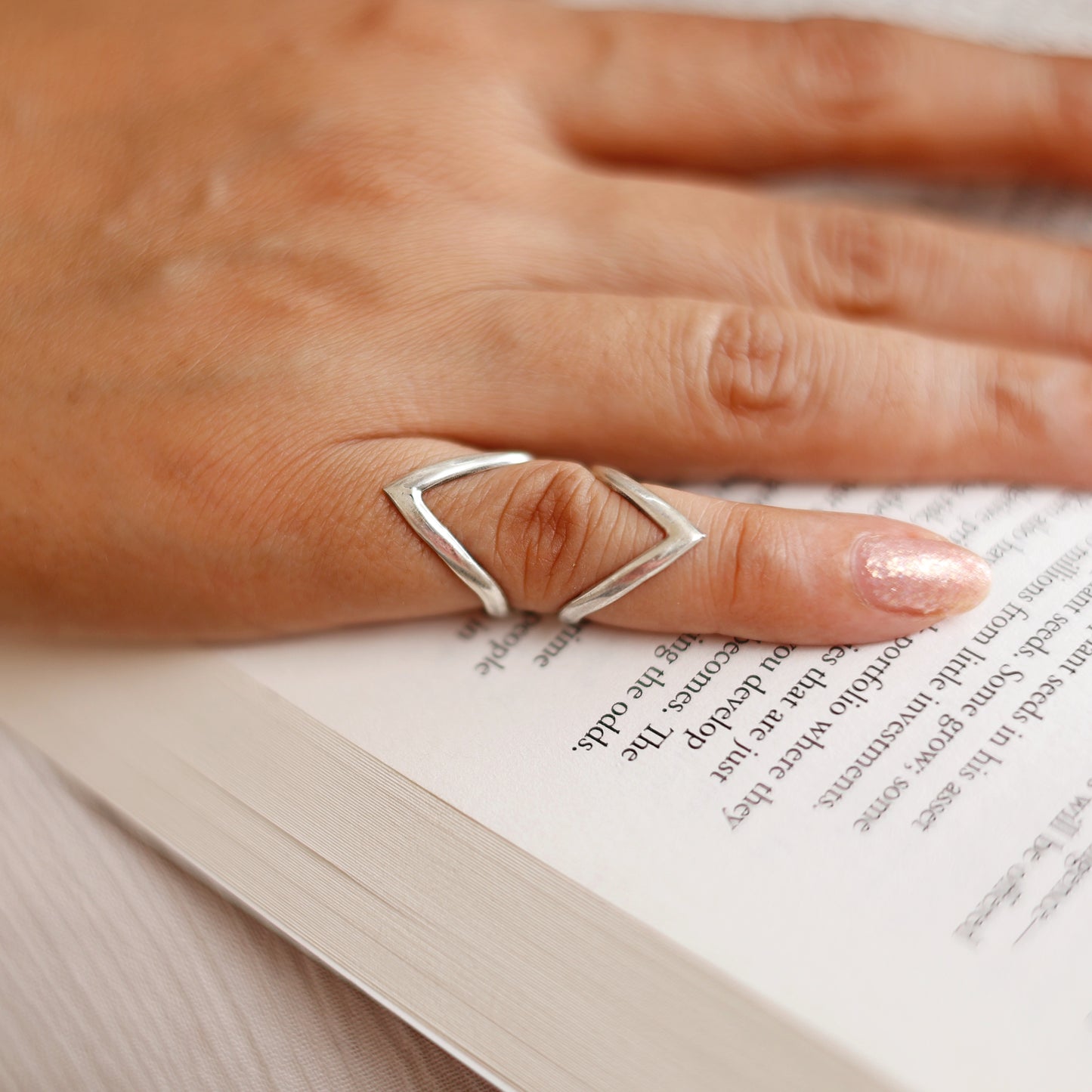 Harmony Knuckle Pinki finger Ring