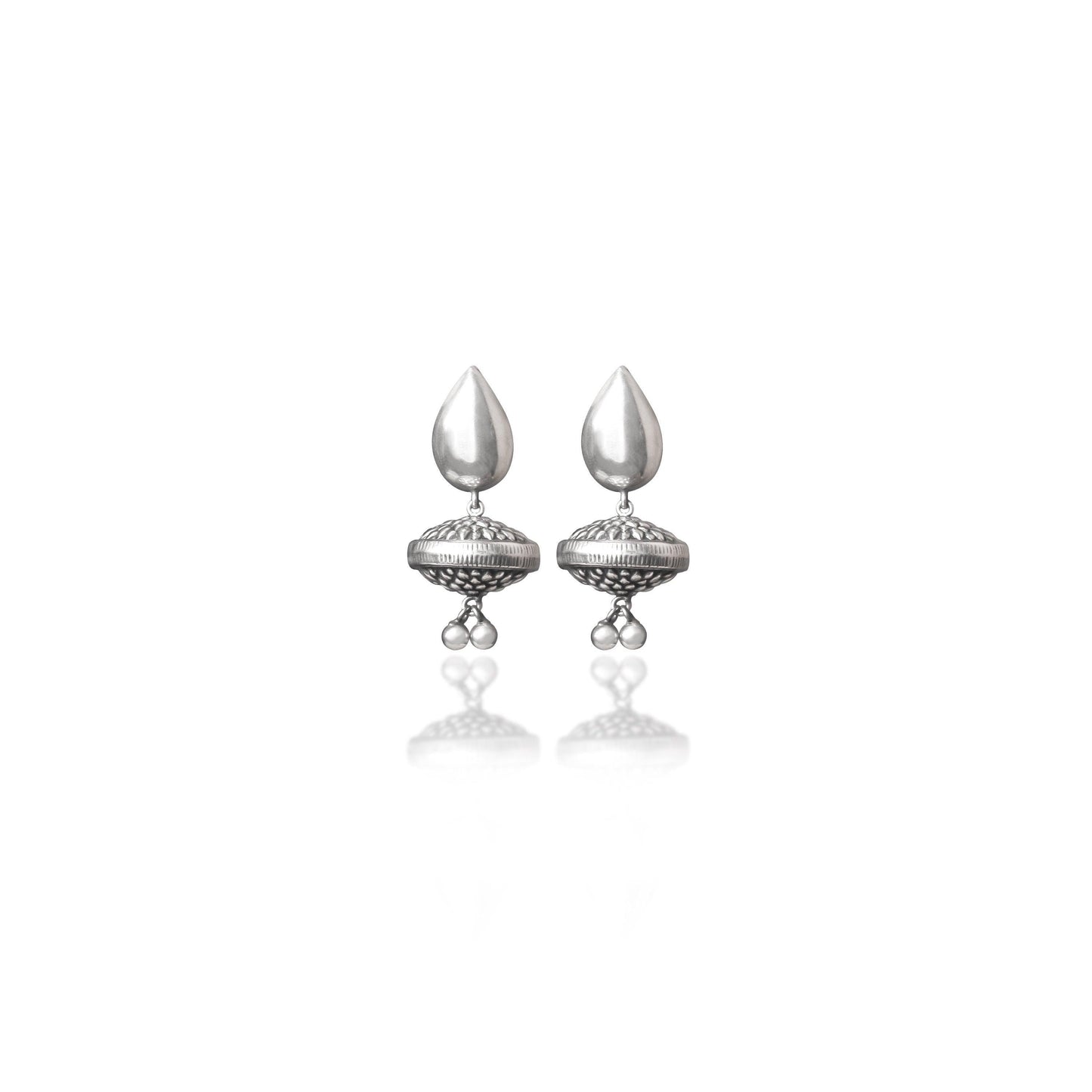 Badam Reversable Jhumka - Smith Jewels