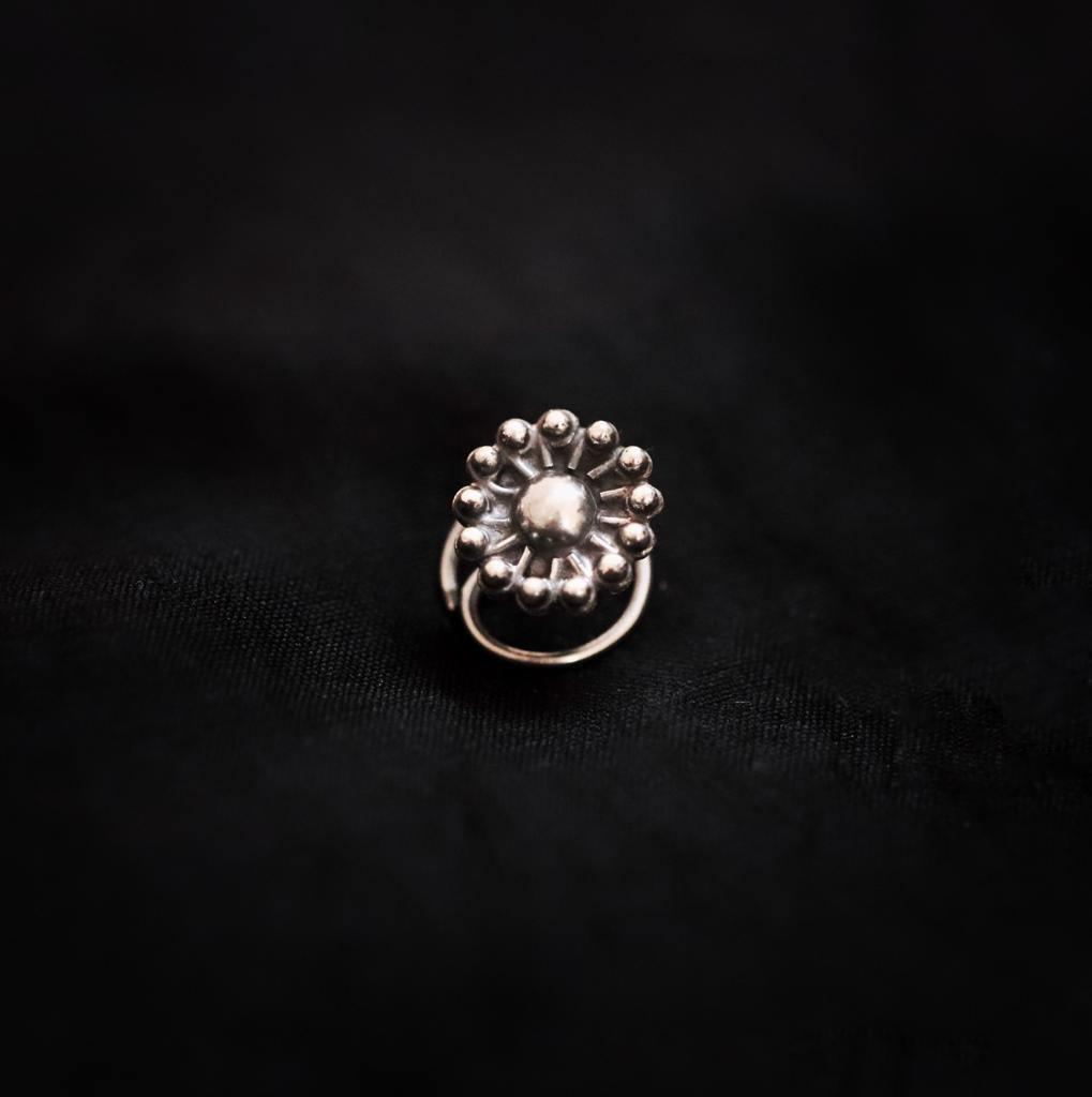 Chakri Nose Pin (wire or Clip-on) - Smith Jewels