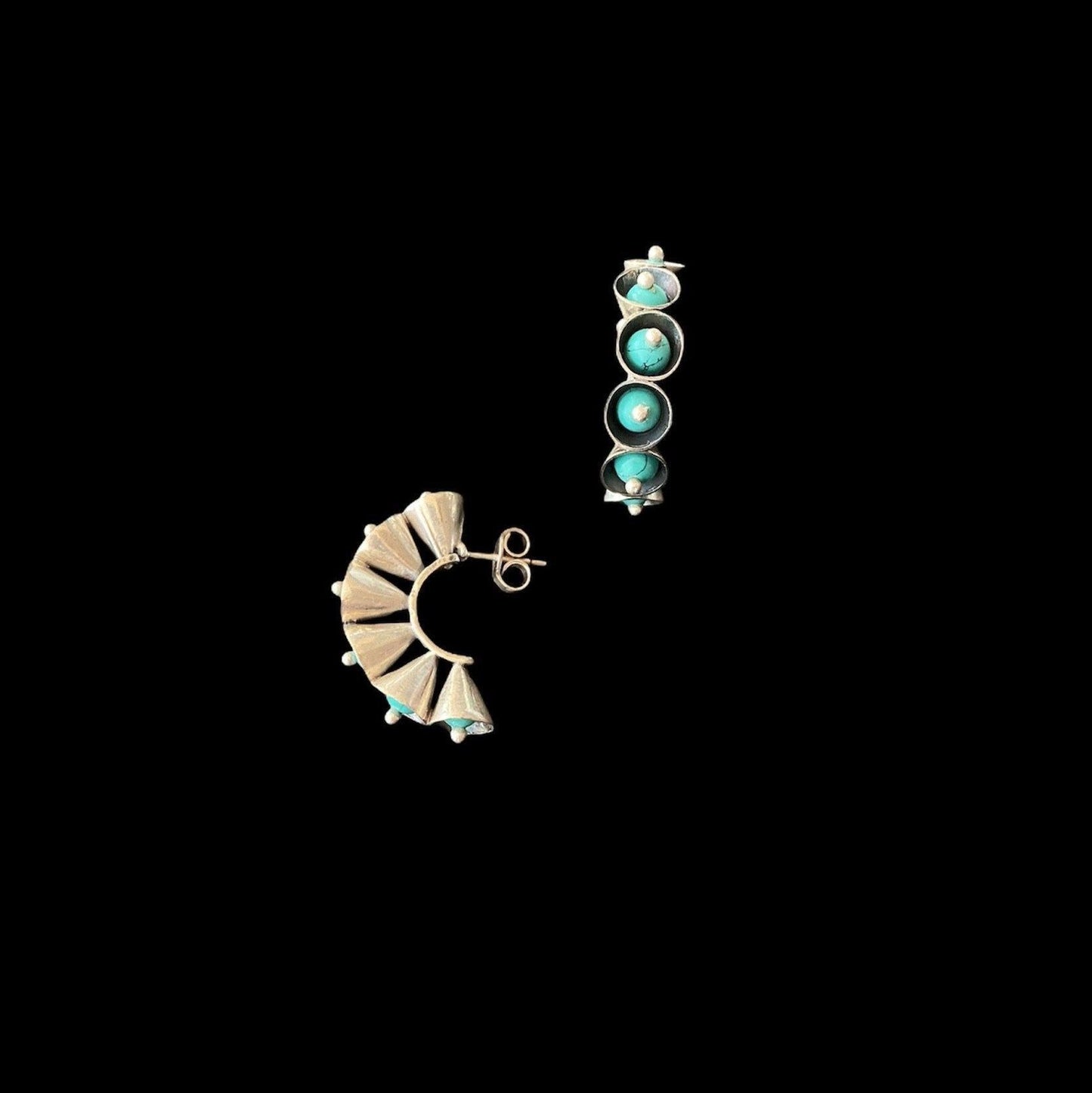 Turquoise Cones Earrings - Smith Jewels