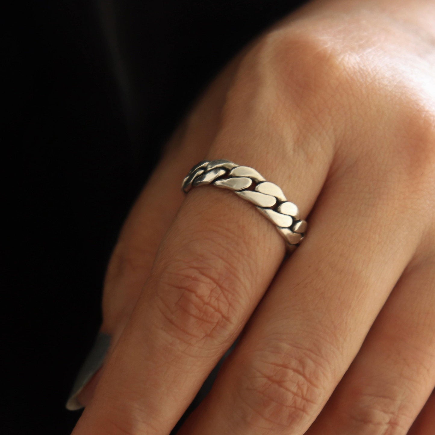 Curb Chain Band - Smith Jewels