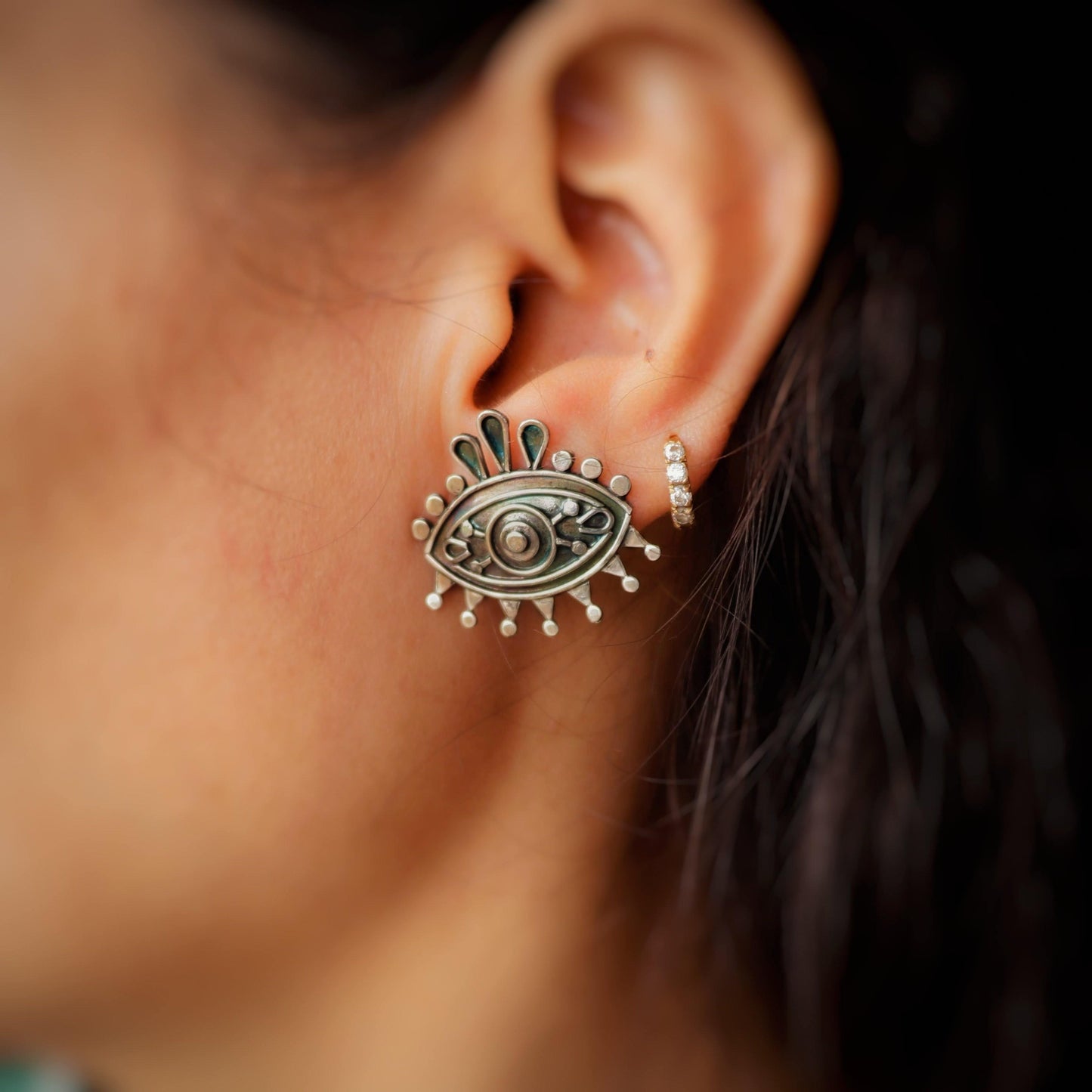 Evil Eye Earrings - Smith Jewels