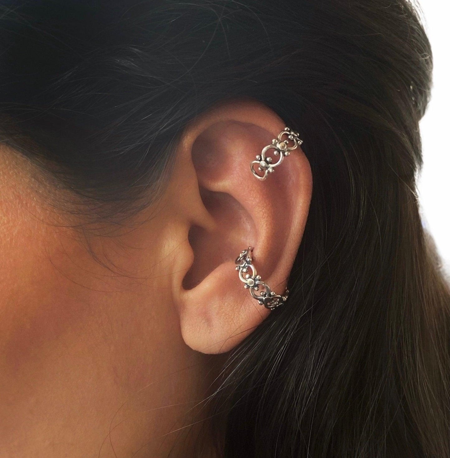 Filigree Band Earclip - Smith Jewels