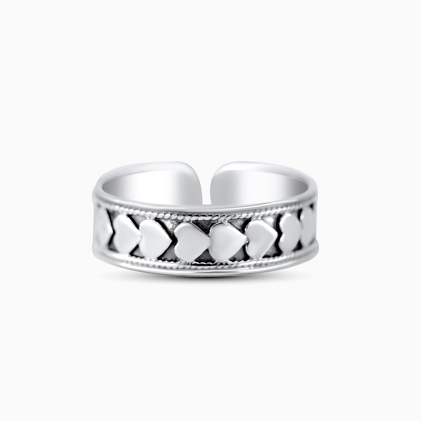 Heart Band Ring