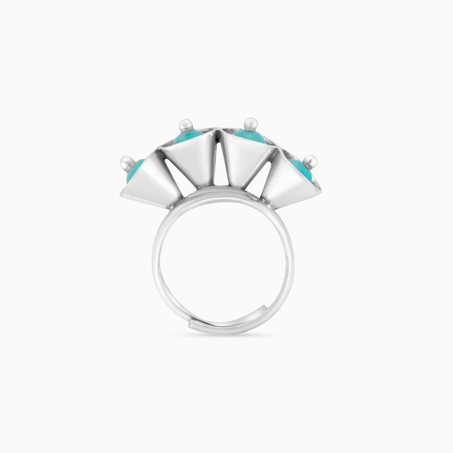 Turquoise Cones Ring