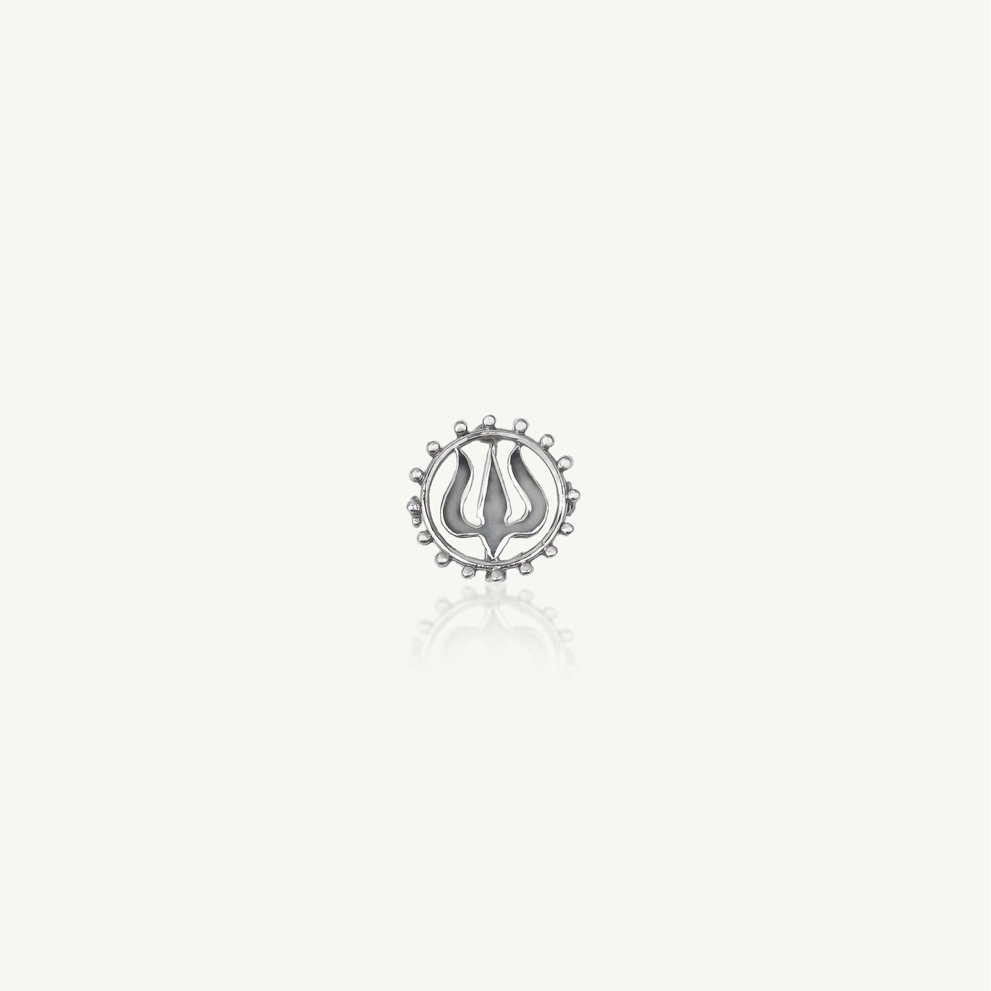 Handcrafted Trident Rakhi cum Brooch - Smith Jewels