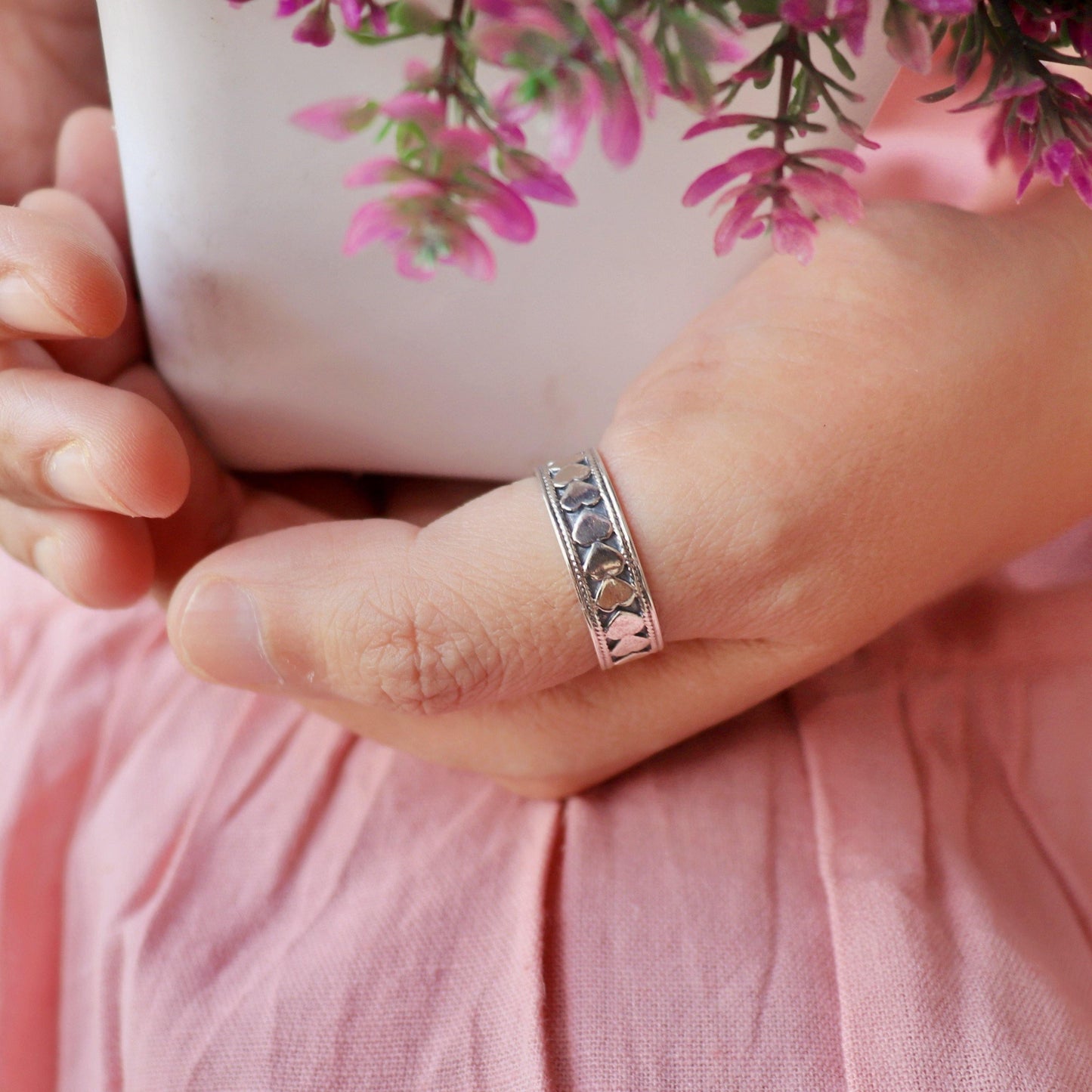 Heart Band Ring - Smith Jewels