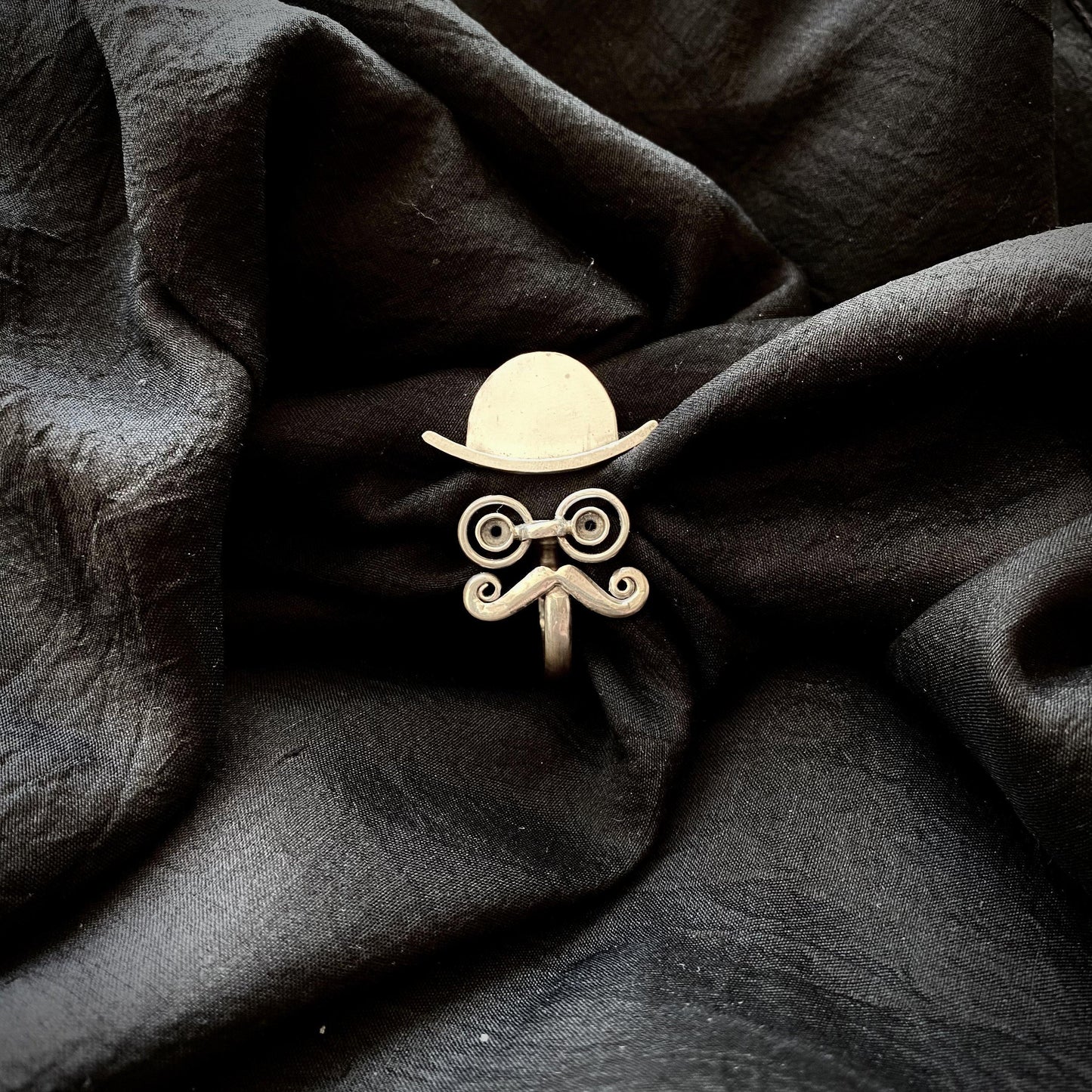 Moustache Emoji Ring - Smith Jewels