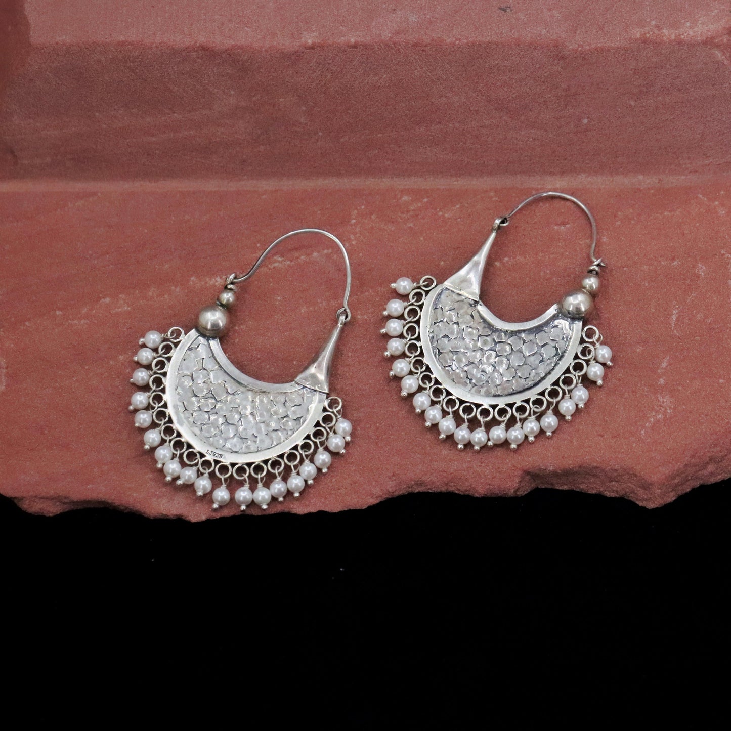 Pearl Chandbali Earrings - Smith Jewels