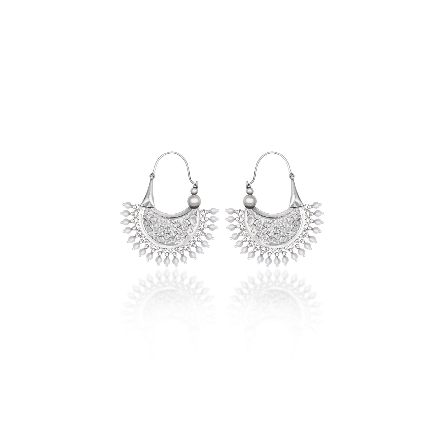 Pearl Chandbali Earrings - Smith Jewels