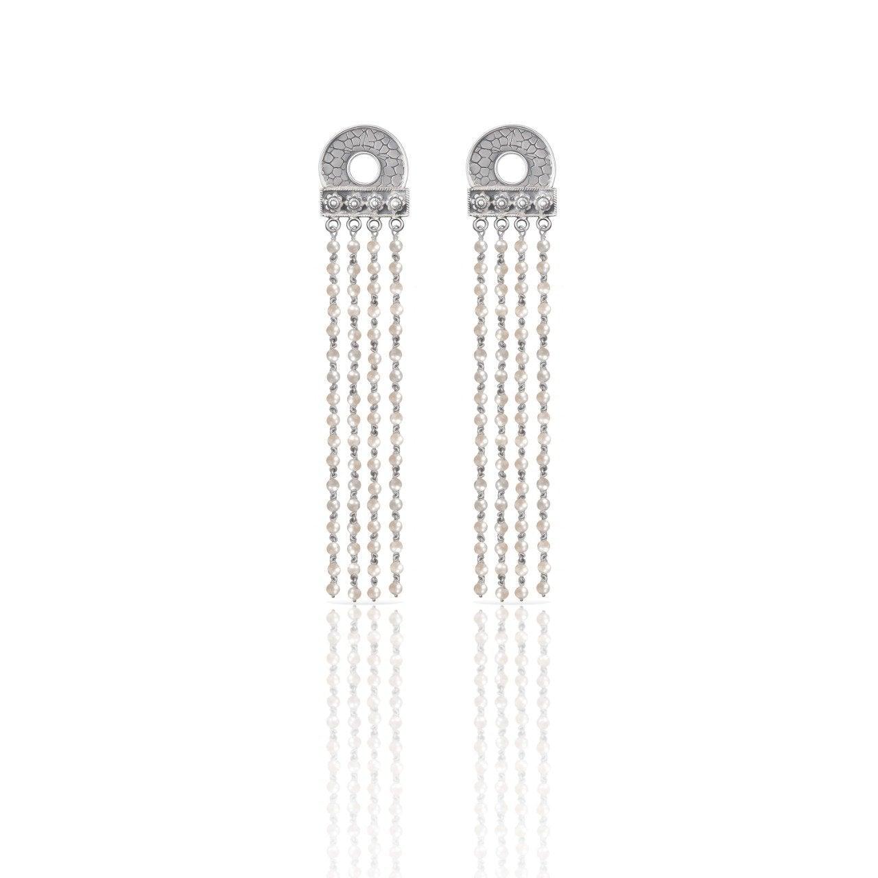 Pearl Waterfall Earrings - Smith Jewels