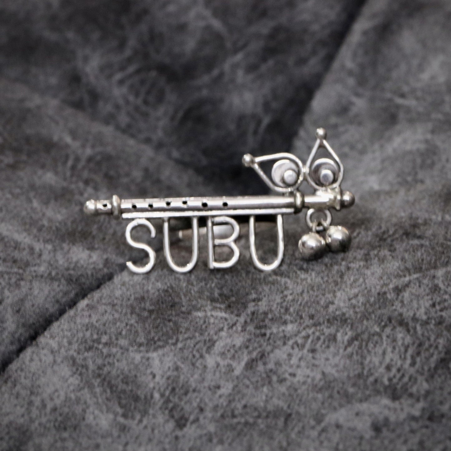 Personalised Bansuri Name Ring - Smith Jewels