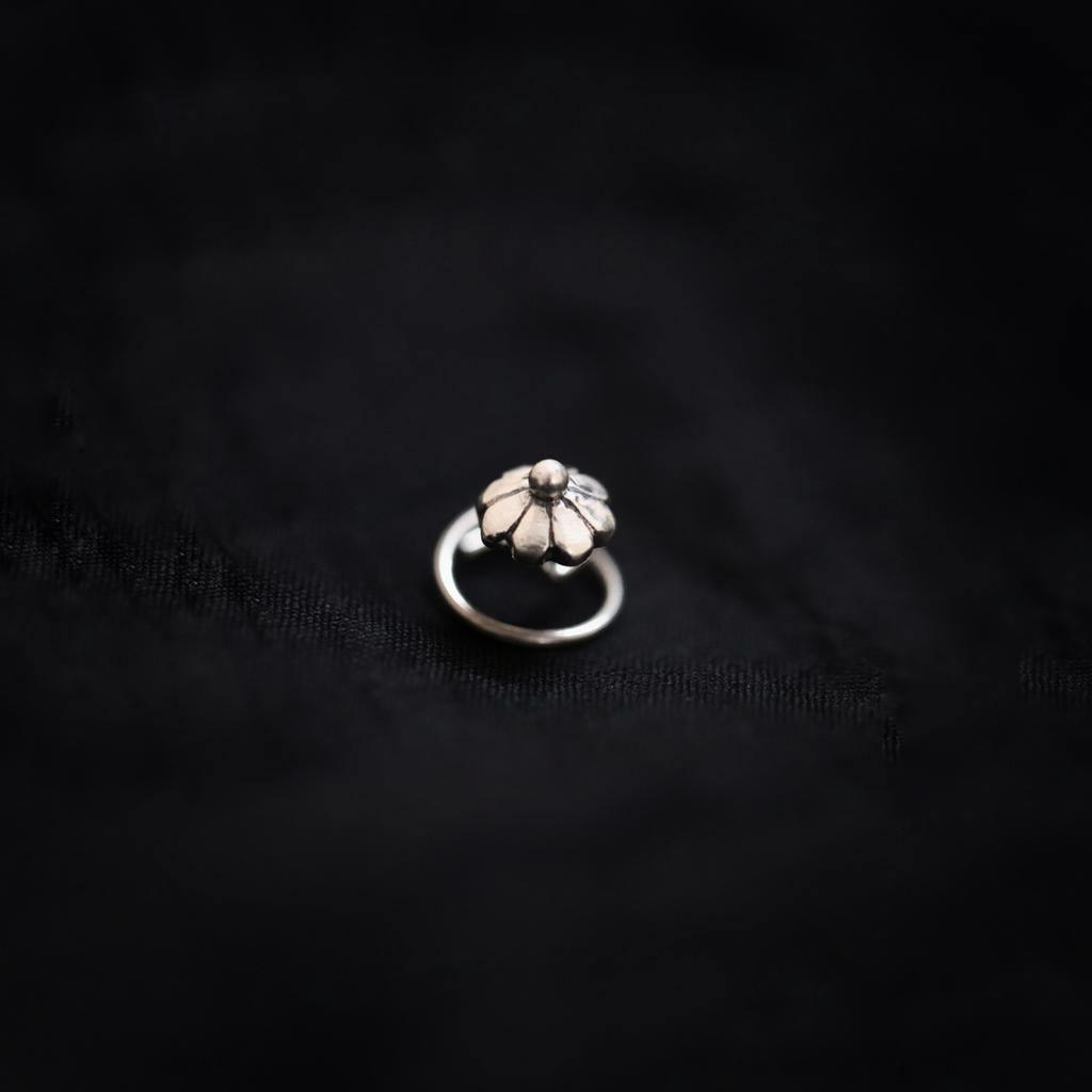 Phool Nose Pin (wire or Clip-on) - Smith Jewels