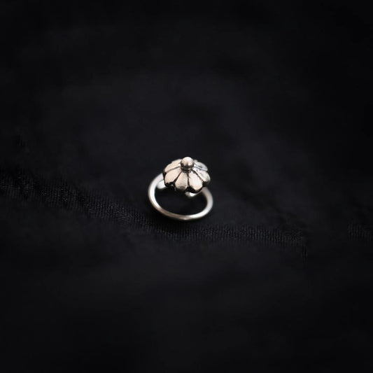 Phool Nose Pin (wire or Clip-on) - Smith Jewels