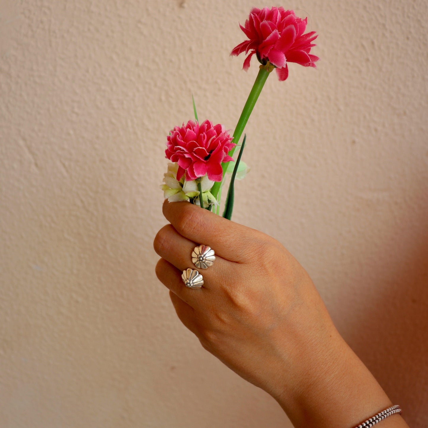 Pointed Flower Open Ring - Smith Jewels