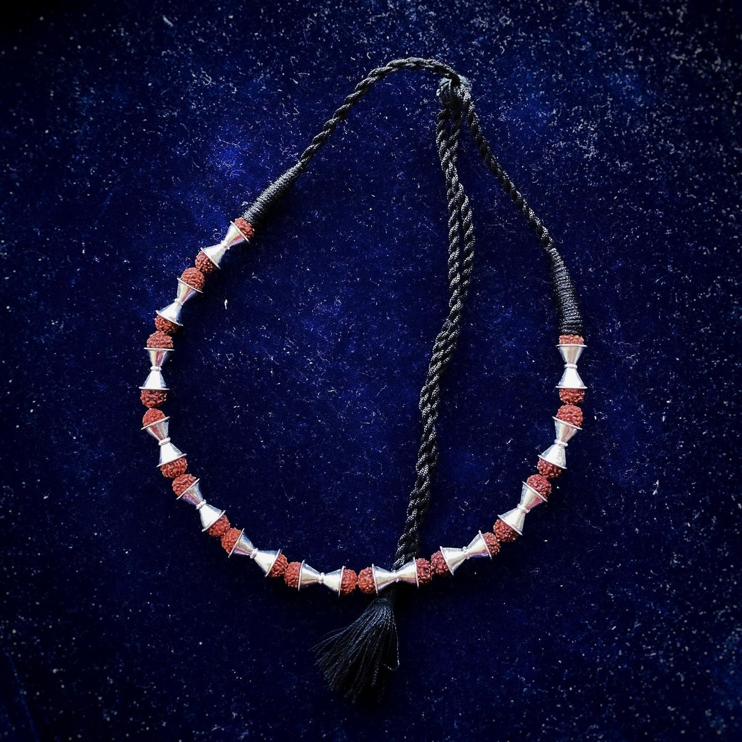 Rudraksh Damru Choker - Smith Jewels