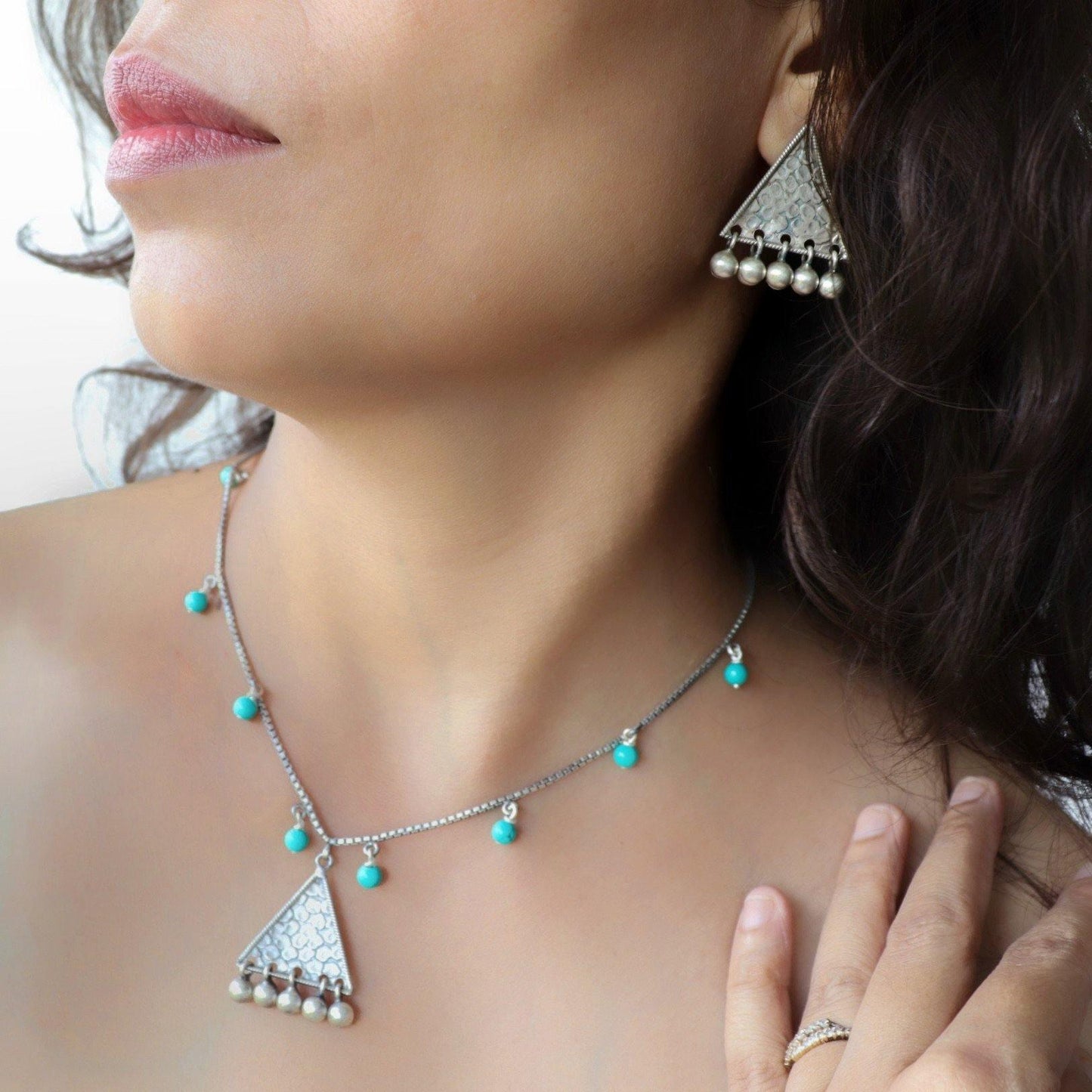 Triangle bell Earrings - Smith Jewels
