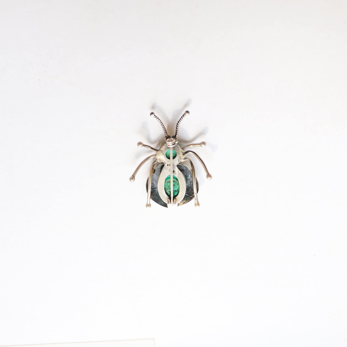 Turquoise Beetle Brooch - Smith Jewels