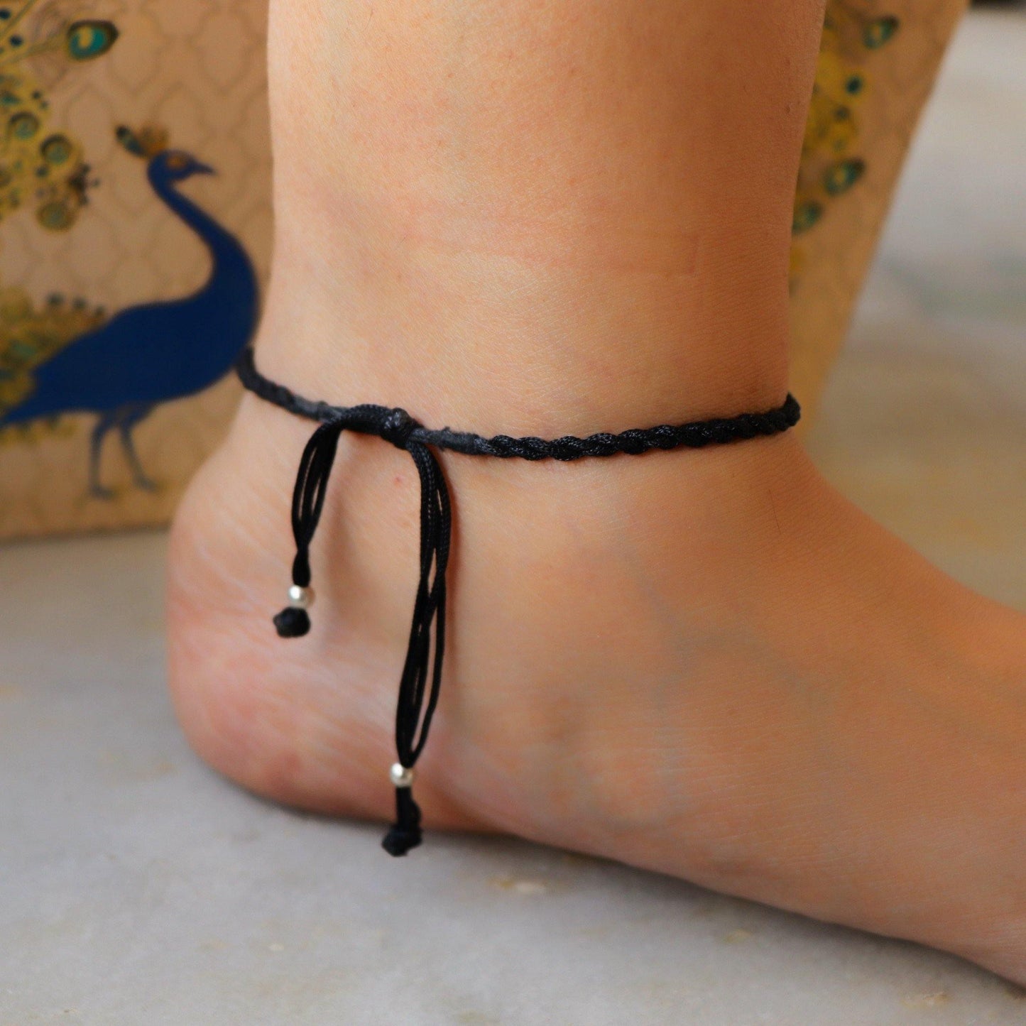 Unisex Star Emoji Nazarbattu Anklet - Smith Jewels