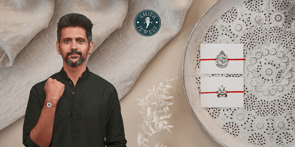 Handcrafted 925 Silver Rakhis: A Timeless Keepsake to Cherish as a Brooch or Pendant Beyond Rakhi - Smith Jewels