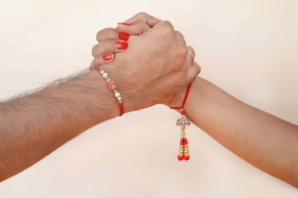 Lumba Rakhi For Bhabhi - Smith Jewels