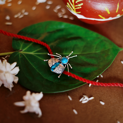 Beetle Harmony Brooch Rakhi