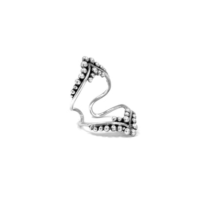 Ornate Rava Knuckle Ring