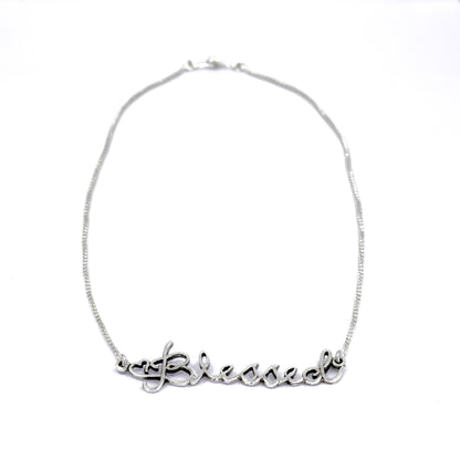 Blessed Silver Necklace