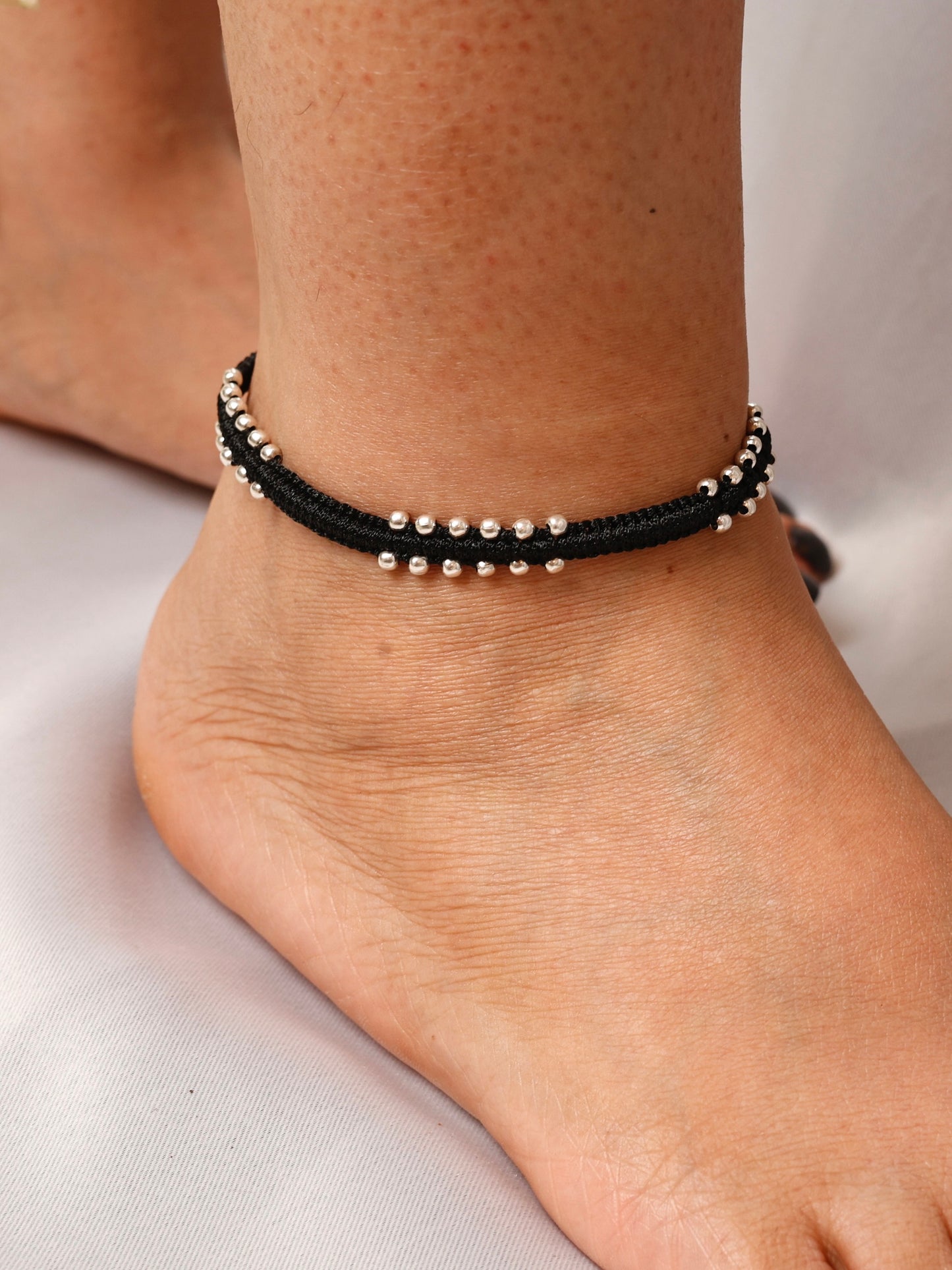 Raksha Sutra Nazarbattu Anklet