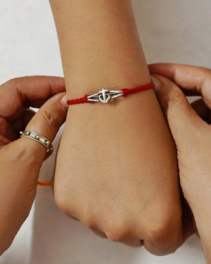 Anchor of Strength Watch Charm Rakhi