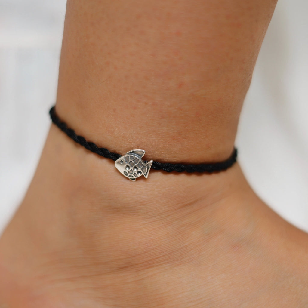 Aqua Fish Nazarbattu Anklet - Smith JewelsAnklet