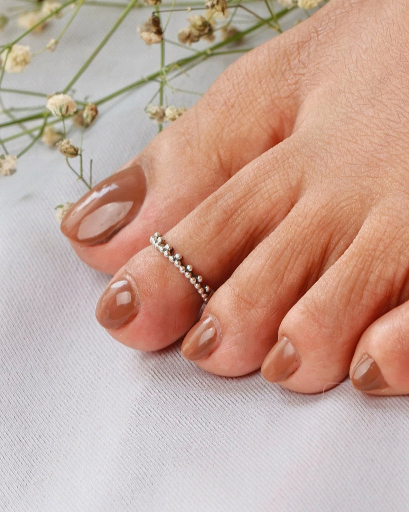 Beaded Band Toe Ring (Pair) - Smith JewelsToering