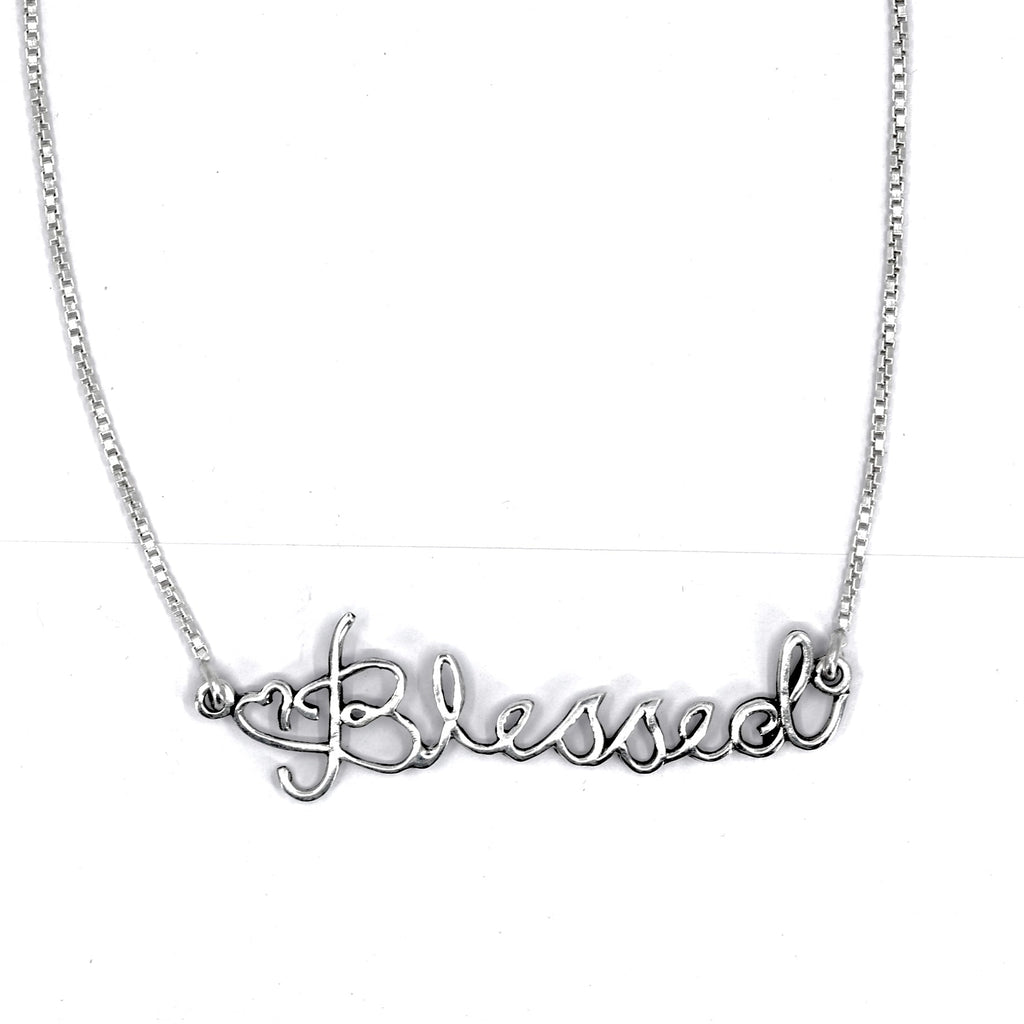 Blessed Silver Necklace - Smith JewelsNeck Wear