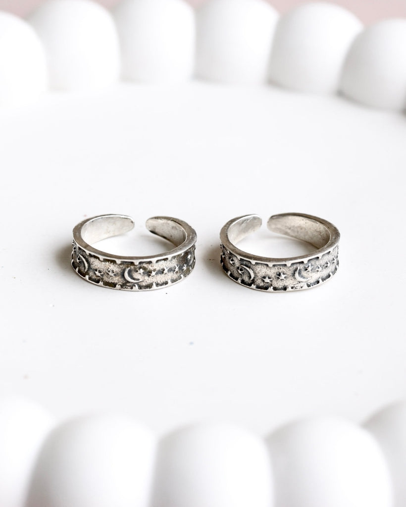 Celestial Band Toe Ring (Pair) - Smith JewelsToering