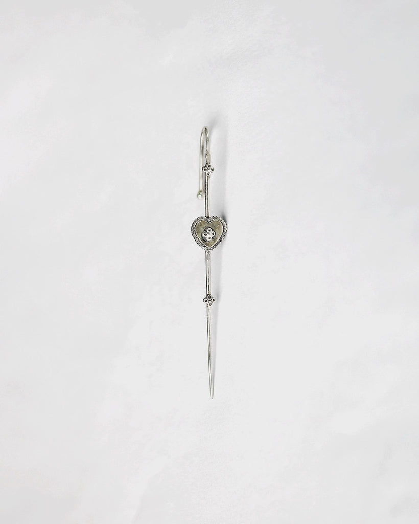Dilbar Heart Ear Cuff - Smith JewelsEarrings