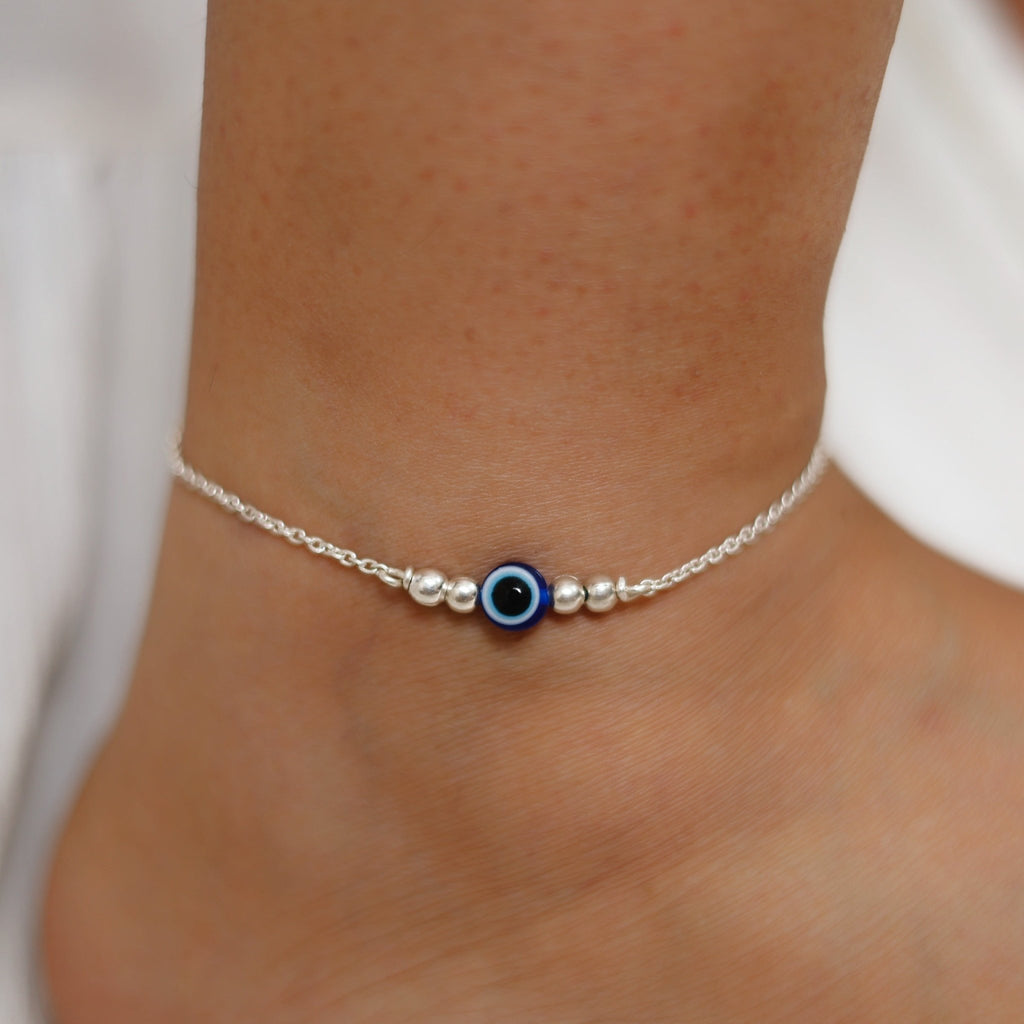 GazeGuard Evil Eye Anklet - Smith JewelsAnklets