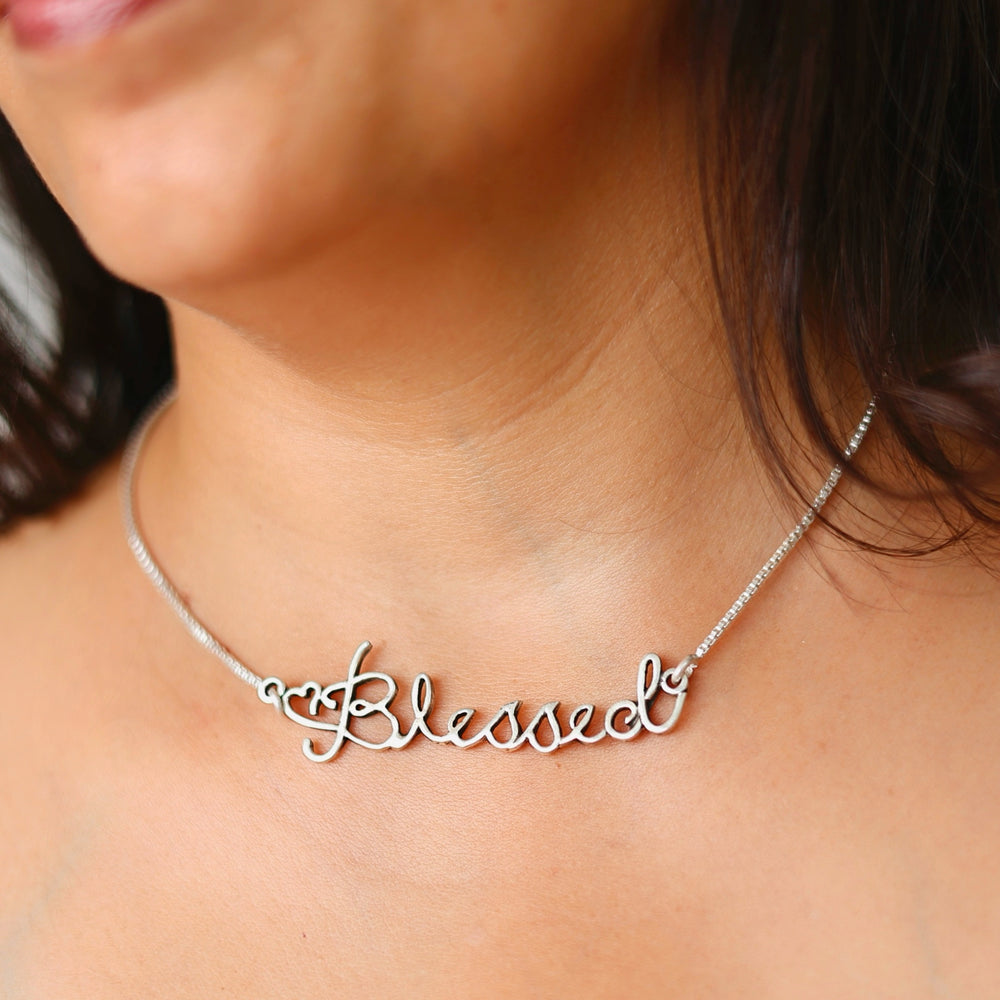Blessed Silver Necklace
