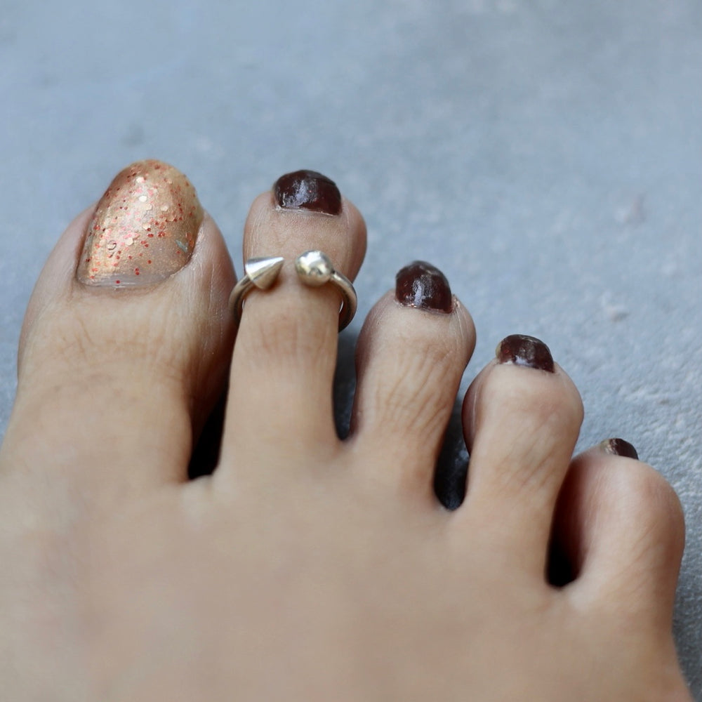 Boho Cone Toe-Rings (Pair)