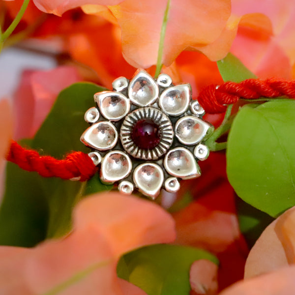 Red Blossom Rakhi