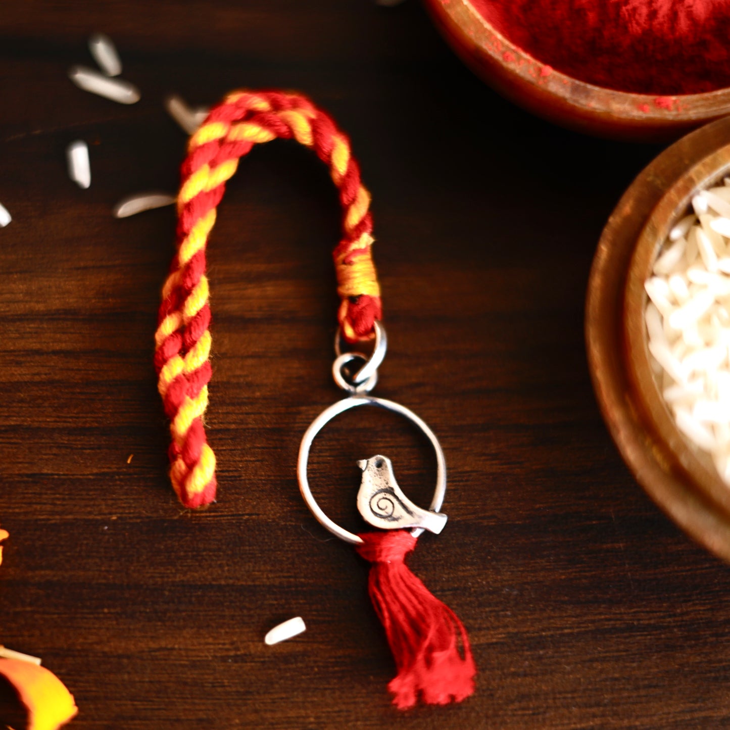 Chirpy Charm Lumba Pendant Rakhi