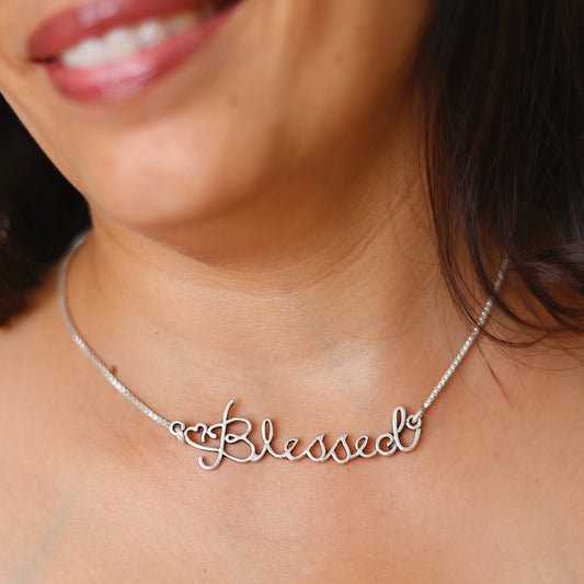 Blessed Silver Necklace
