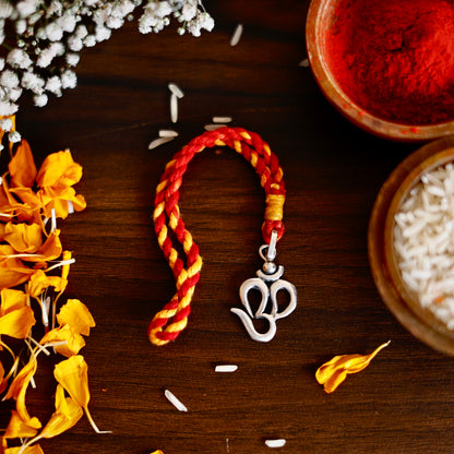 Sacred Om Lumba Pendant Rakhi