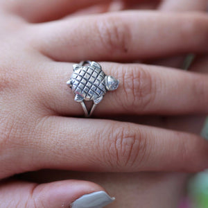 Unisex Turtle Ring